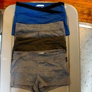 4-Pairs Of Forever 21 Athletic Shorts All Size Small Excellent Condition!